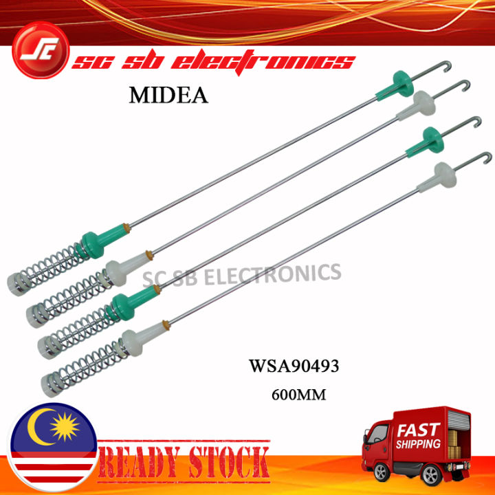WSA90493 MIDEA WASHING MACHINE SUSPENSION / SUSPENSION ROD KIT 600MM