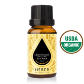 Tinh Dầu Sả Chanh Lemongrass Essential Oil Heber Natural Life 100% Thiên Nhiên Nguyên Chất Cao Cấp Nhập Khẩu Xông Thơm Phòng