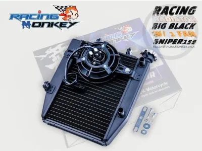 Racing Monkey Radiator with Fan for Sniper155 / Sniper150