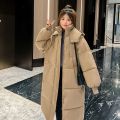 Jaket tebal musim dingin wanita jaket winter wanita jaket panjang wanita. 