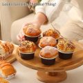 Fake Cupcakes, Artificial Cupcakes for Display, Realistic Fake Food, Artificial Cake Fake Desserts Pastries for Decoration, Decorative Faux Cakes Set C 6 Pack. 