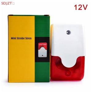 🚚【Local Express Delivery】🚚 Strobe Siren Alarm 103 DB Horn 12V 24V 220V Wiring Flashing Alarm Outdoor Alarm Lights Strobe Light Siren Alarm