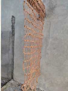 media rambat sabut kelapa- jaring rambatan anggur dari tali sabut kelapa- media vertikal 180x50 cm - cocomesh