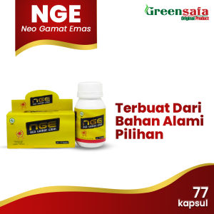 NGE - NGE Neo gamat Emas 77 kapsul - Membantu mengatasi masalah pencernaan/lambung & maag. Membantu sistem pernafasan. Kecantikan kulit. Menyembuhkan luka / pasca operasi. Membantu meringankan arthritis dan sakit/nyeri persendian. Meningkatkan kadar in