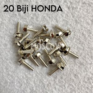BAUT BODY PROBOLT HONDA CHROME IMPORT ORIGINAL THAILAND SEKRUP 2KUNCI HENG THAILAND PACK ISI 20pcs GROSIR ECER CRF SCOOPY CBR BEAT PCX ADV SUPRA VARIO CB FERZA MEGAPRO REVO BLADE SPACY GL TIGER SONIC KARISMA WIN NOVA GRAND NSR PHANTOM ZOOMER  --