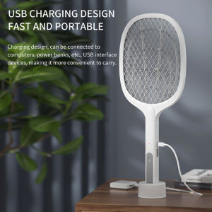 Điện sốc đèn đuổi muỗi hộ gia đình muỗi kiiler Đèn treo tường bàn 2 trong 1 vật lý đèn bẫy muỗi