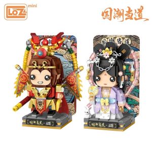 LOZ IDEAS Mini Block 1348 / 1349 Drama Character Series Monkey King Moon China Trend Building Brick 孙悟空 嫦娥 6+ Ages