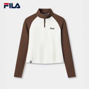 [YangMi] FILA CORE LIFESTYLE FILA ORIGINALE Womens Sweatshirt (White)