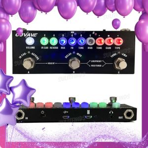 M-Vave Cube Baby Multi Effects Pedal Delay Chorus Phaser Reverb Effect Pedal