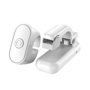 METALIX 2-in-1 Page Turner Remote Remote Lightweight Record Triggers ABS E-book Page Turner for Kindle E-book Reading