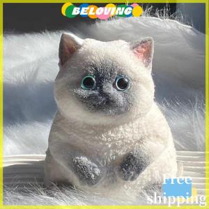 Beloving Flash Sale Taba dễ thương mũm mĩm mèo cam mèo sang trọng mềm dính cô gái trẻ em món quà sinh nhật Fidget Squishy Đồ chơi Vật nuôi đồ trang trí quà tặng