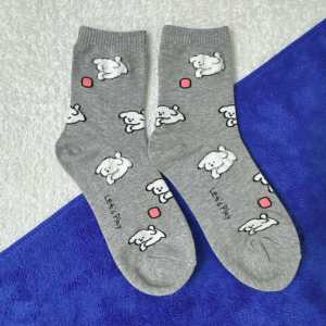 Korean Socks-Cute Dogs Lets Play Iconic Socks