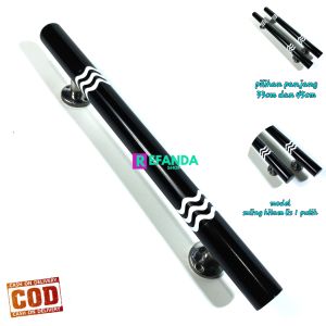 handle gagang tarikan pintu rumah pilihan panjang 33cm dan 45cm bahan stainless steel untuk pintu depan dan kamar model geser dan tarik
