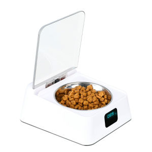 [HATELI] Automatic 5G Pet Feeder Intelligent Feeder Infrared Sensor Auto Open Cover Bowl Anti-Mouse Moisture-Proof Dog Cat Food Dispenser