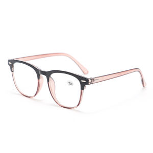 +100 ~ +400 HD Reading Glasses for Women Eyeglasses Transparent PC Frame Fashion Presbyopia Glasses With Grade for Women