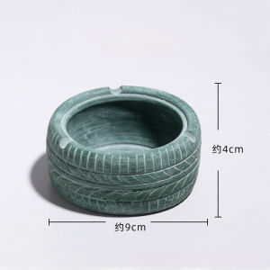 Water Tank Ashtray Anti-Fly Ash Anti-Smoke Creative Home Car Funnel With Cover Personality Stainless Steel Ashtray