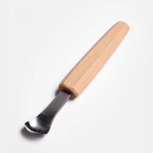 btnx High Carbon Steel Curved Blade Spoon Carving Tool - Wood Carving Chisel R6P8Q