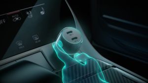 70W USB C Car Charger Adapter PD35W & PPS25W Fast Car Charger for 1413 Pro Samsung Pixel LG 7 Color Modes