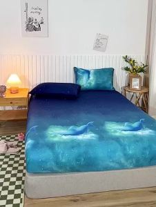 Aca Da Cotton Fitted Bedsheet