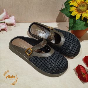Sandal Flat Jaring Wanita Fashion Korean Terbaru Premium BALANCE 825