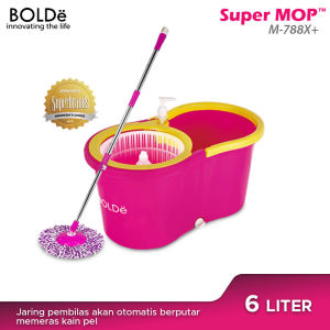 BOLDe Alat Pel Lantai Otomatis Super Mop M788X - FREE ONGKIR Jabodetabek