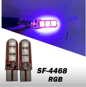 PROMO TERMURAH 1 PASANG LAMPU SEN JELLY KEDIP RBG 6 MATA WARNA WARNI