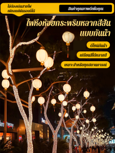 โคมไฟตกแต่ง กันน้ำ สตริงไฟ แสงสว่าง ไฮไลท์ มีสีสัน ความคมชัดสูง กลางแจ้ง ฉลาด บุคลิกภาพ