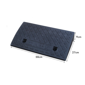 【Variable Size】Heavy Duty Rubber Road Driveway Curb Ramp Kerb Wheelchair Car Bike Motorcycle Ramps Garage Access Step Mat Ramp Portable Curb Ramps Heavy Duty Plastic Threshold Ramp Kit for Car Truck
