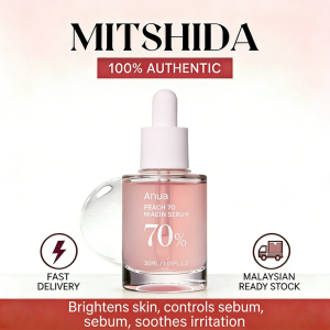 Peach 70 Niacinamide Serum 30ml : Glow Booster & Pore Minimising Serum for Textured & Dull Skin