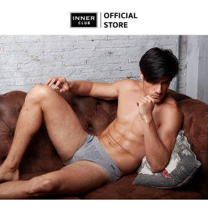 INNERCLUB กางเกงในชาย ขอบสปันด์ คละสี (จำนวน 3 ตัว) ผ้าคอตตอน 100% ซับเหงื่อ ระบายอากาศเยี่ยม (สินค้าขายดี)