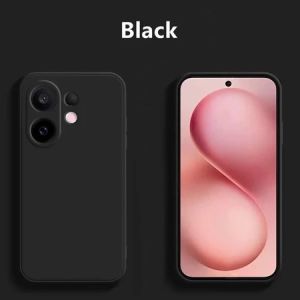 VIVO V60 SOFT CASE HP SILIKON HITAM PREMIUM CASING HANDPHONE