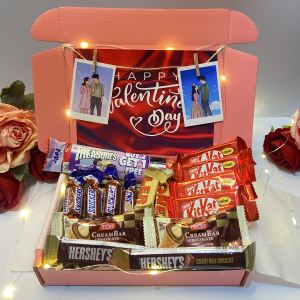 Assorted Imported Chocolate Gift Box Bundle 7 With Picture and Dedication