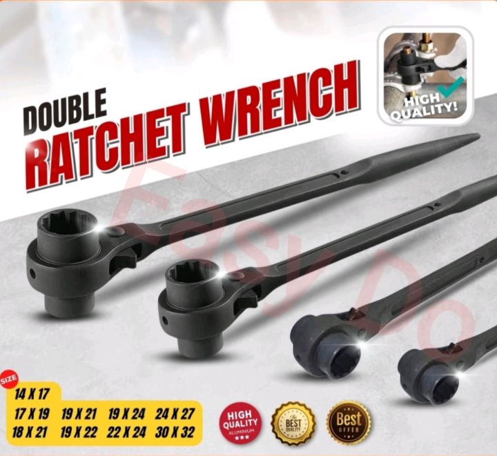 Geesatis 1/4 Inch Mini Double Headed Ratchet Wrench 72 Tooth - View #13