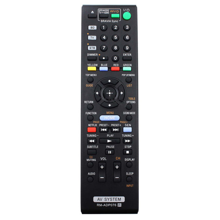 VINABTY RM-ADP072 Telecomando Ricambio Per Sony AV System - Compatibile BDVE385 BDVE390 - 4