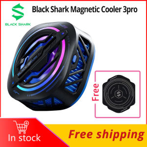 Black Shark Magnetic Cooler 3Pro black Gaming Phone Air Cooler Radiator For Samsung/Xiaomi Tablets Cooling Fan