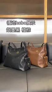 Songmont Dòng sản phẩm theo dõi dấu vết hobo Túi đeo vai da thuộc thảo mộc quai rộng mẫu mới thời trang dễ phối đồ.