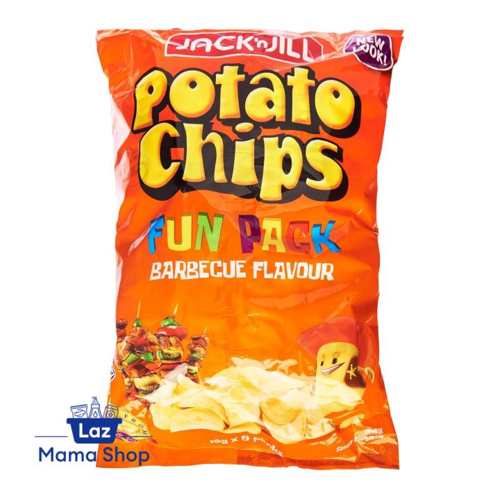 Jack 'n Jill Barbecue Funpack Potato Chips (Laz Mama Shop