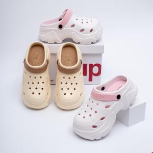 Sandal Selop Baim Wanita Import Polos Sol Tebal Tinggi 7 CM EVA Rubber Anti Slip Sole 901