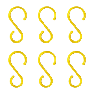 Pack Of 6 ABS Insulated Cable Hooks Heavy Duty Cable Management Hook for Home Office Wiring