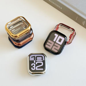 Screen Protector for Apple Watch 38mm 41mm 44mm 40mm 45mm 46mm 42mm TPU Bumper Cover Case for iWatch Series 11 10 9 8 7 SE 6 5 4