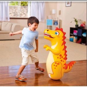 TINJU balon tinju SAMSAK TINJU ANAK INFLATABLE wet set PUNCHING BOXING 3D MAINAN SAMSAK TINJU ANAK