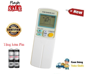Remote Điều khiển điều hòa Dai_kin Hàng tốt mới 100% Tặng kèm Pin