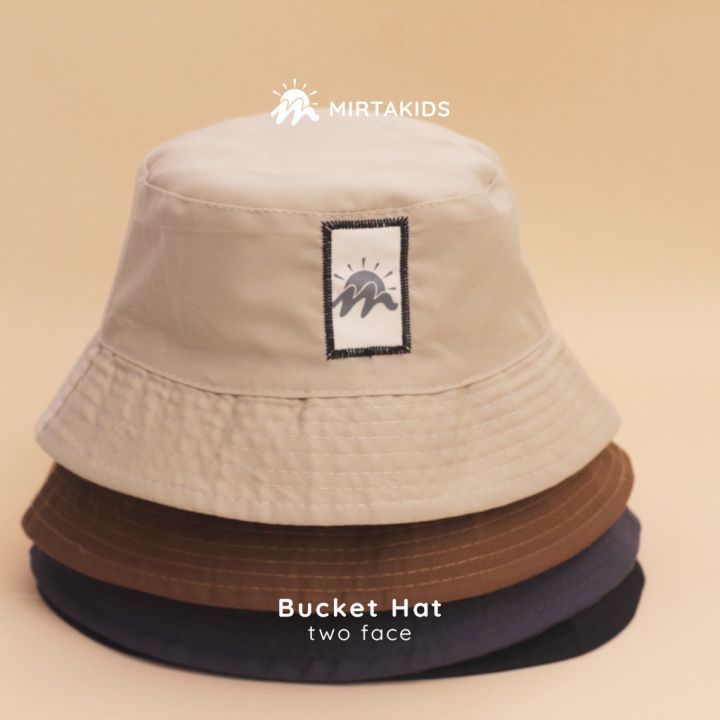 Mirtakids Bucket Hat Couple Kids and Parents (1-5 Tahun Dewasa
