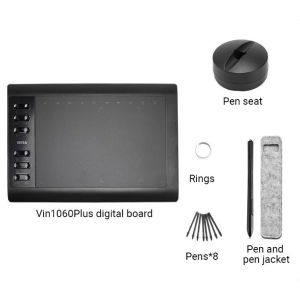 -CLUBLU- Bảng Vẽ Điện Tử Kết Nối Laptop 1060Pro Bảng Vẽ Với Bút Tablet Vẽ OSU & Vẽ & Dạy Trực Tuyến