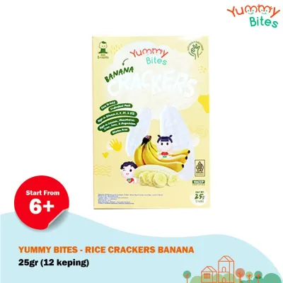 Yummy Bites Rice Cracker Snack Bayi - 25 gr