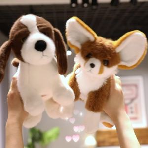 Basset Hound and Auricle Fox Plush Toy Doll