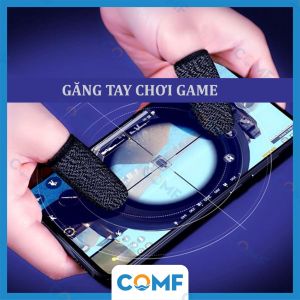 Găng Tay Chơi Game Trên Điện Thoại Găng Tay Gaming COMF Sợi Bạc Với Công Nghệ Dệt 24 Kim.