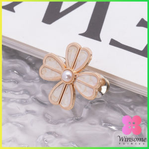 Winsome ตะขอปรับเอวกางเกง แบบหัวเข็มน ขนาดเล็ก ดอกไม้ที่ออกแบบมาได้ลงตัว 1 ชิ้น Waist buckle