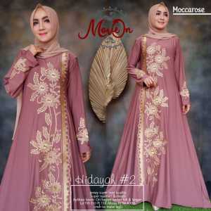 LESTARIJAYA Gamis Jersey Jumbo XL XXL XXXL Model Arabian Bordir - Bahan Jersey Super Best Quality dan Elastis dengan Variasi Bordir Swarovsky Mewah - Size M hingga XXXL (Stok Melimpah)