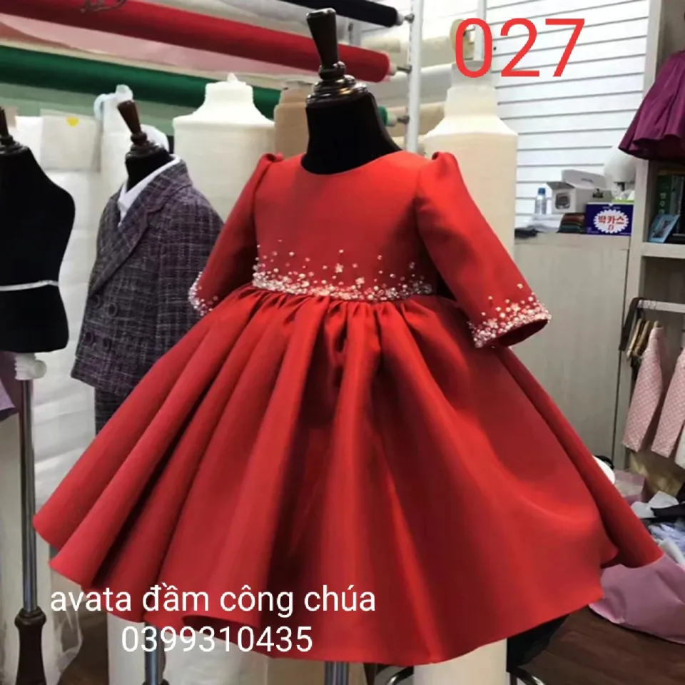 Mẫu Đầm Váy Thiết Kế Cho Bé Gái Xinh Đẹp, Cao Cấp 1 - 14 Tuổi | RABITY